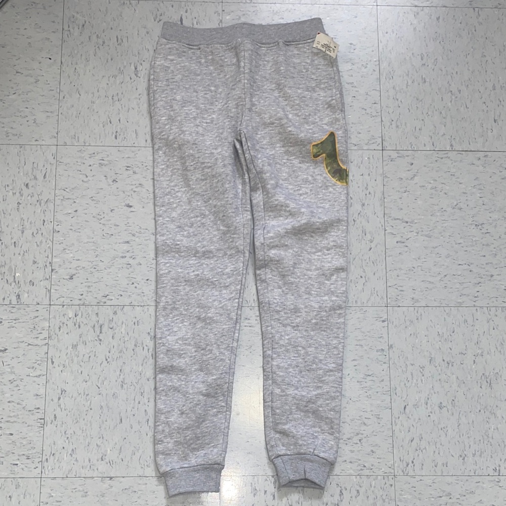 True Religion Gray camouflage sweatpants Joggers size medium big boy 10y 11y 12y